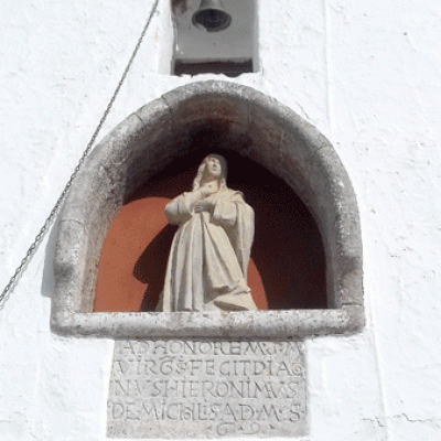 Facciata Anteriore Chiesa Masseria Madonna Delle Grazie Putignano