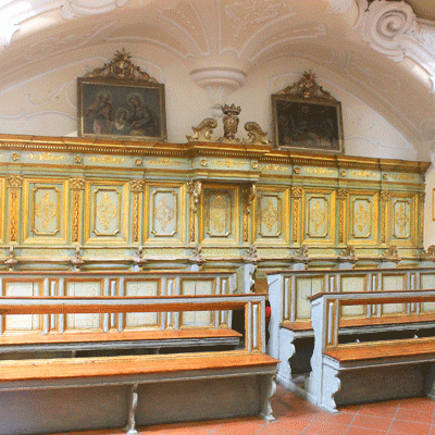 Coro Sotto Organo A Canne Chiesa Della Madonna Del Carmine Putignano