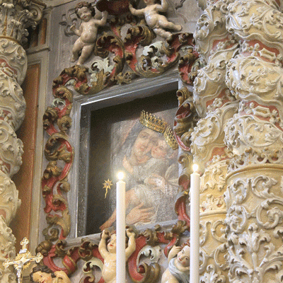 Icona Della Madonna Del Carmine Chiesa Della Madonna Del Carmine Putignano