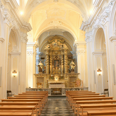 Navata Centrale Chiesa Della Madonna Del Carmine Putignano